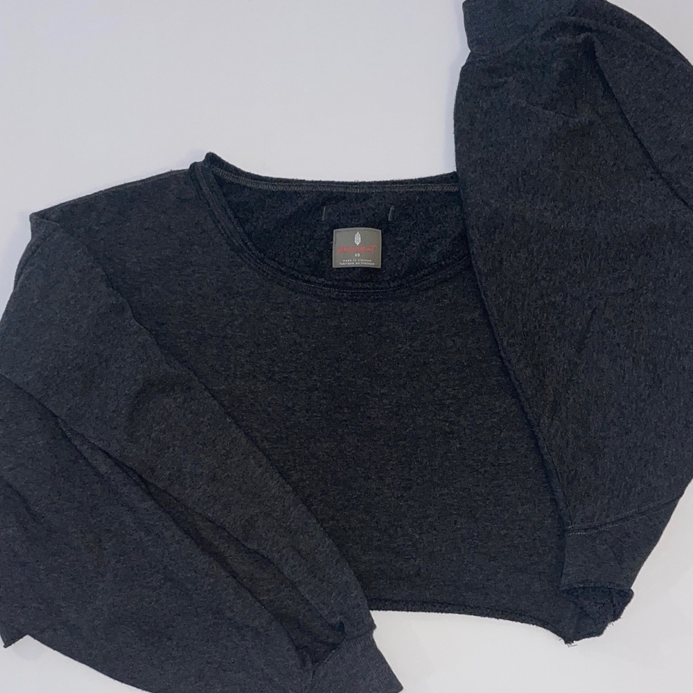 FP Movement by Free People Dark Gray Sweatshirt - Picture 3 of 10